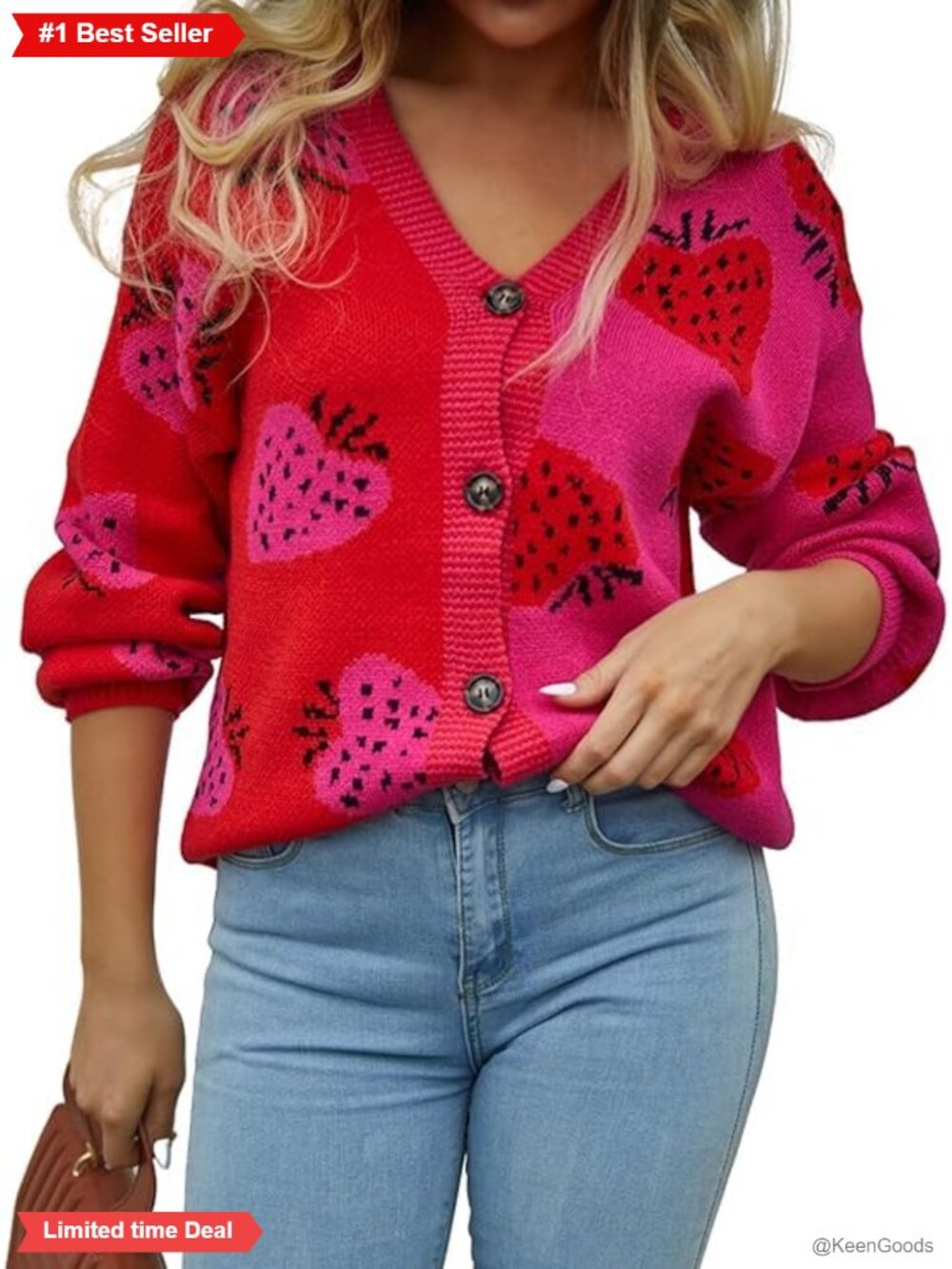 Cropped Floral Knit Cardigan Open Front Long Sleeve Lightweight Sweater